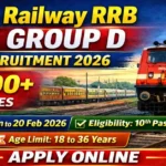 Railway Group D Recruitment 2026: 22,195 पदों पर नौकरी का सुनहरा मौका, आवेदन प्रक्रिया 2 मार्च तक